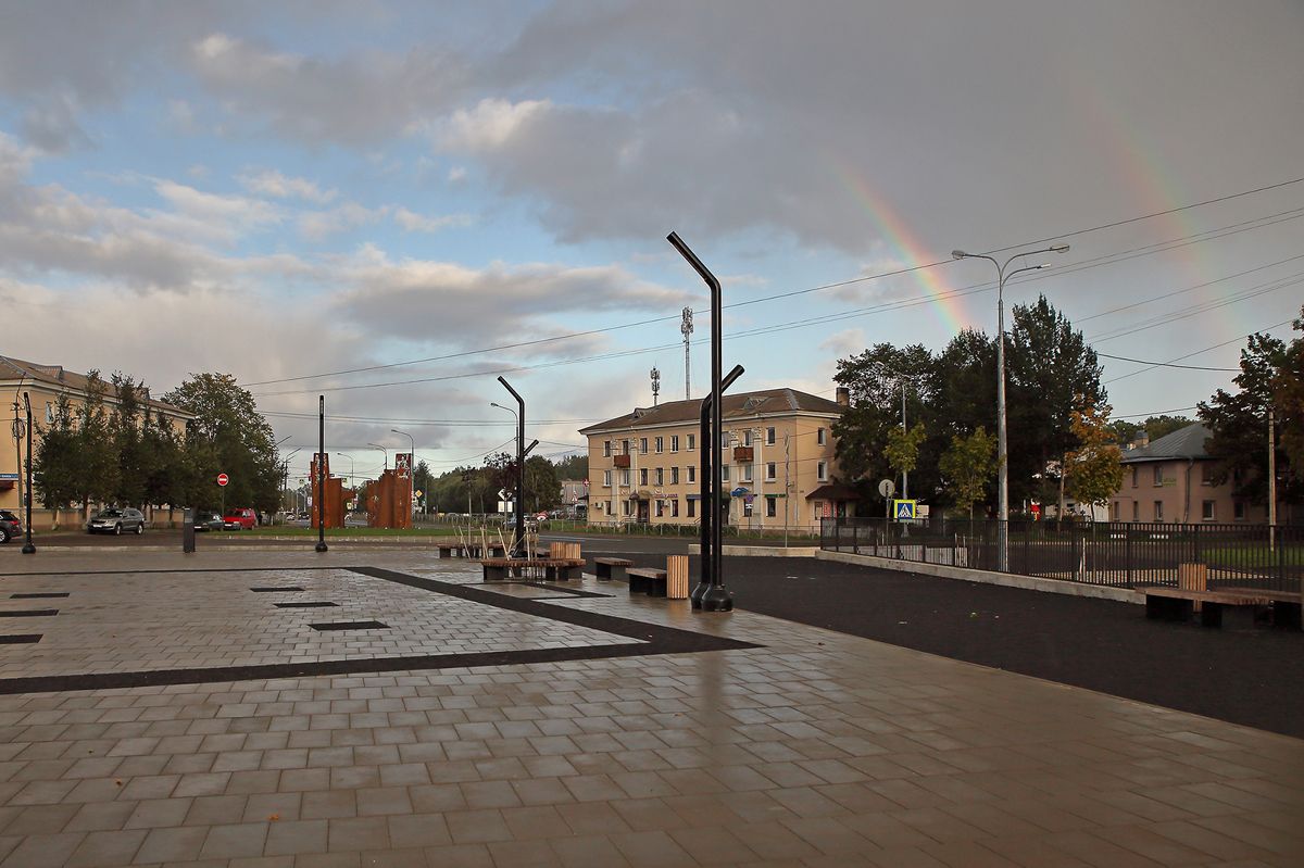 Центральная площадь, Ивангород